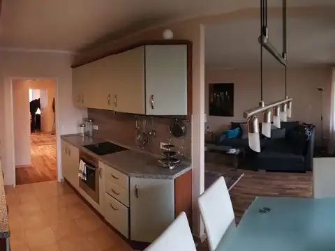 Kitchen and living room (removable wall)