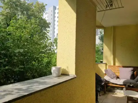 Covered balcony
