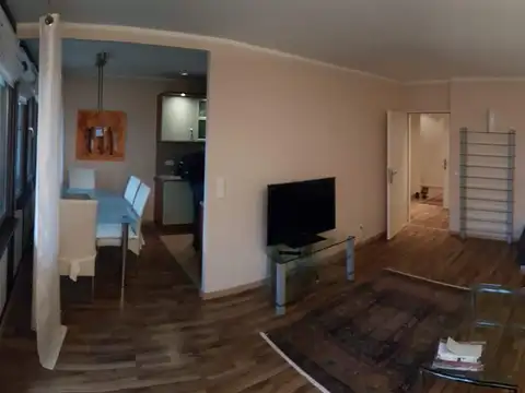 Living room and kitchen (removable wall)